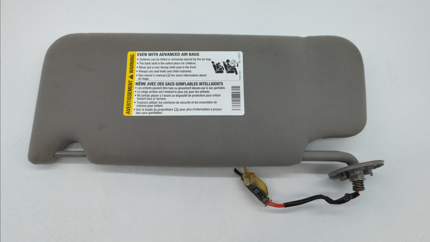 2006 Cadillac Sts Sun Visor Shade Replacement Passenger Right Mirror Fits Fits 2005 2007 OEM Used Auto Parts - Oemusedautopa