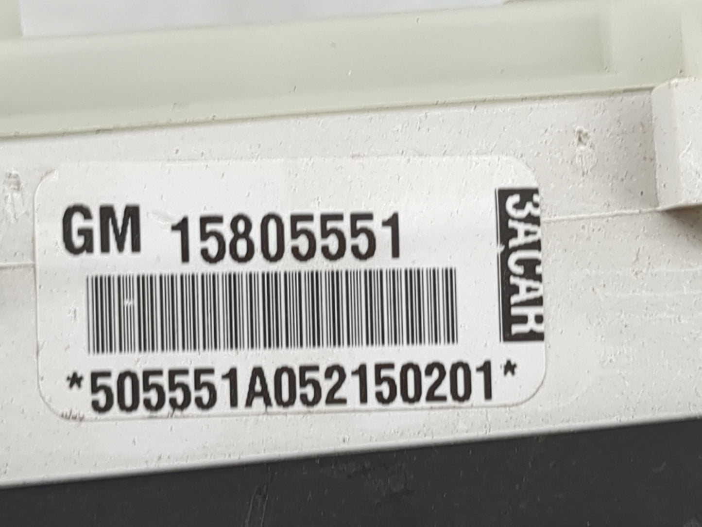 2005-2006 Chevrolet Cobalt Instrument Cluster Speedometer Gauges P/N:15805551 Miles:208K Fits Fits 2005 2006 OEM Used Auto P