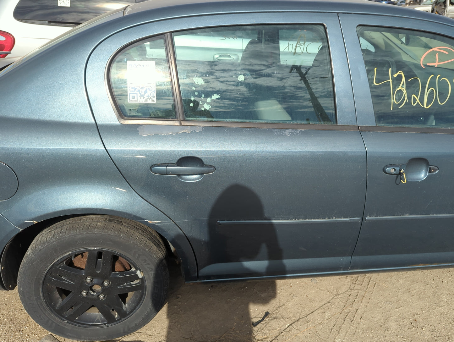 2005-2010 Chevrolet Cobalt Passenger Rear Door Oem - Oemusedautoparts1.com