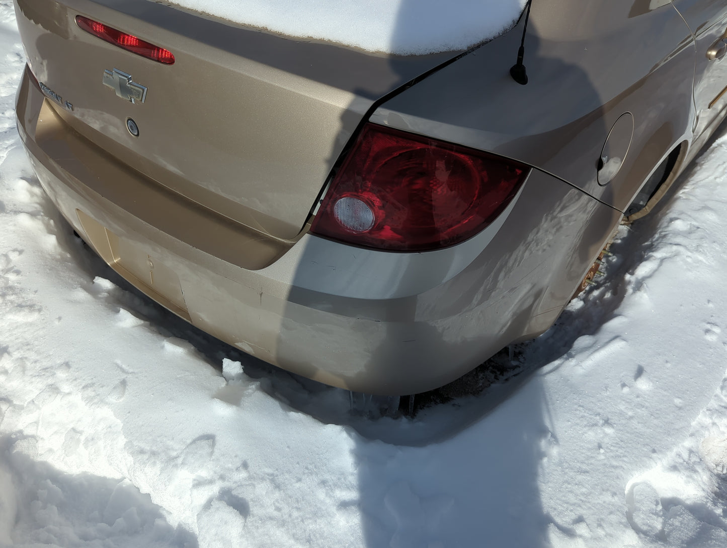 2005-2010 Chevrolet Cobalt Rear Bumper Assembly Oem 1359155 - Oemusedautoparts1.com