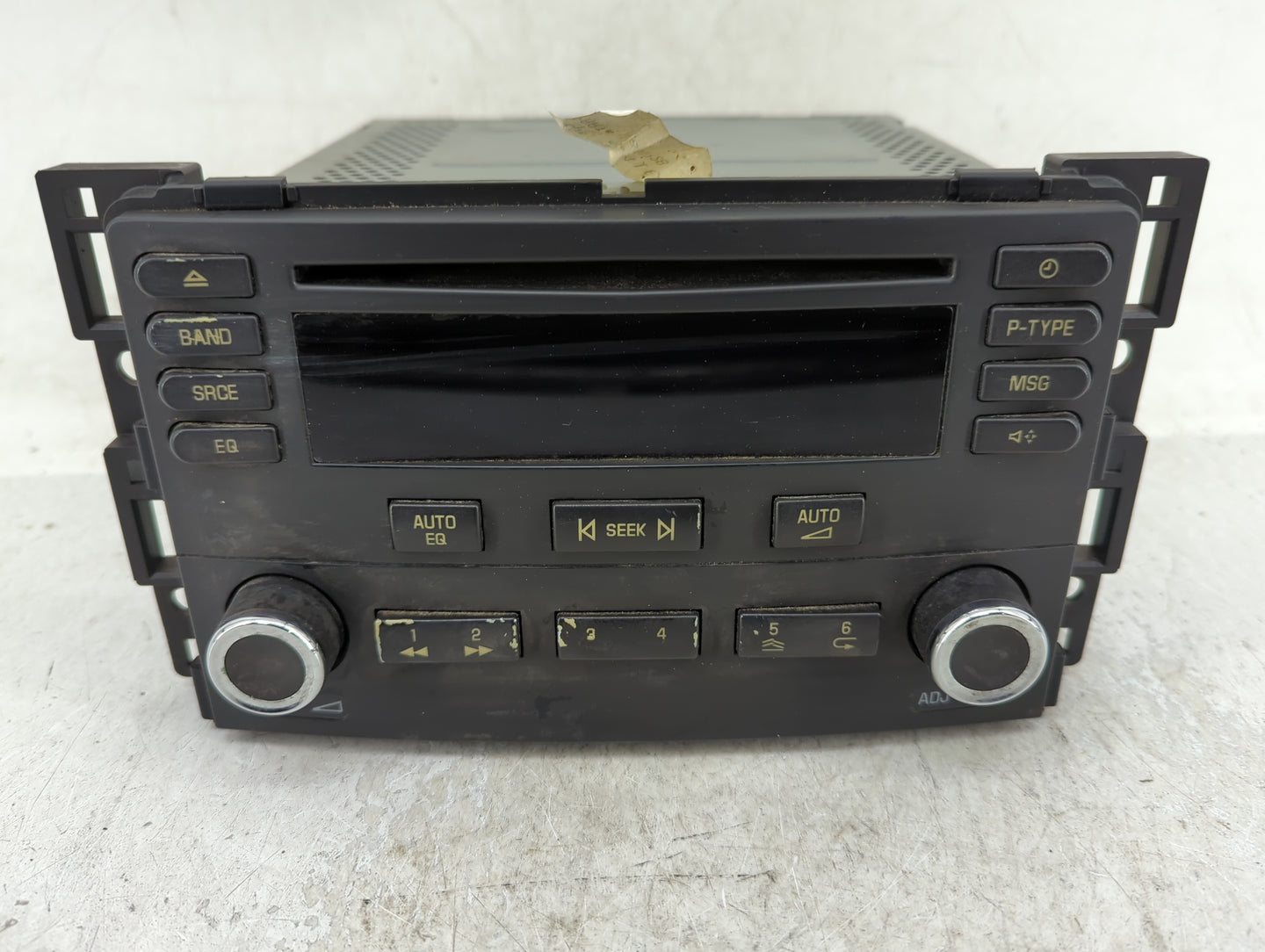 2005-2006 Chevrolet Cobalt Radio AM FM Cd Player Receiver Replacement P/N:15851728 Fits Fits 2005 2006 OEM Used Auto Parts -