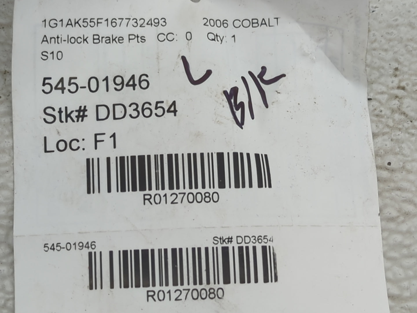 2006 Chevrolet Cobalt Driver Side View Mirror - Left Door Mirror OEM Used - Oemusedautoparts1.com