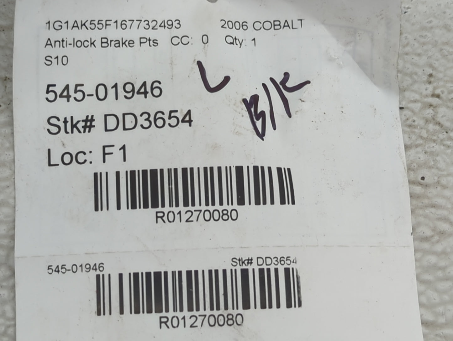2006 Chevrolet Cobalt Driver Side View Mirror - Left Door Mirror OEM Used - Oemusedautoparts1.com