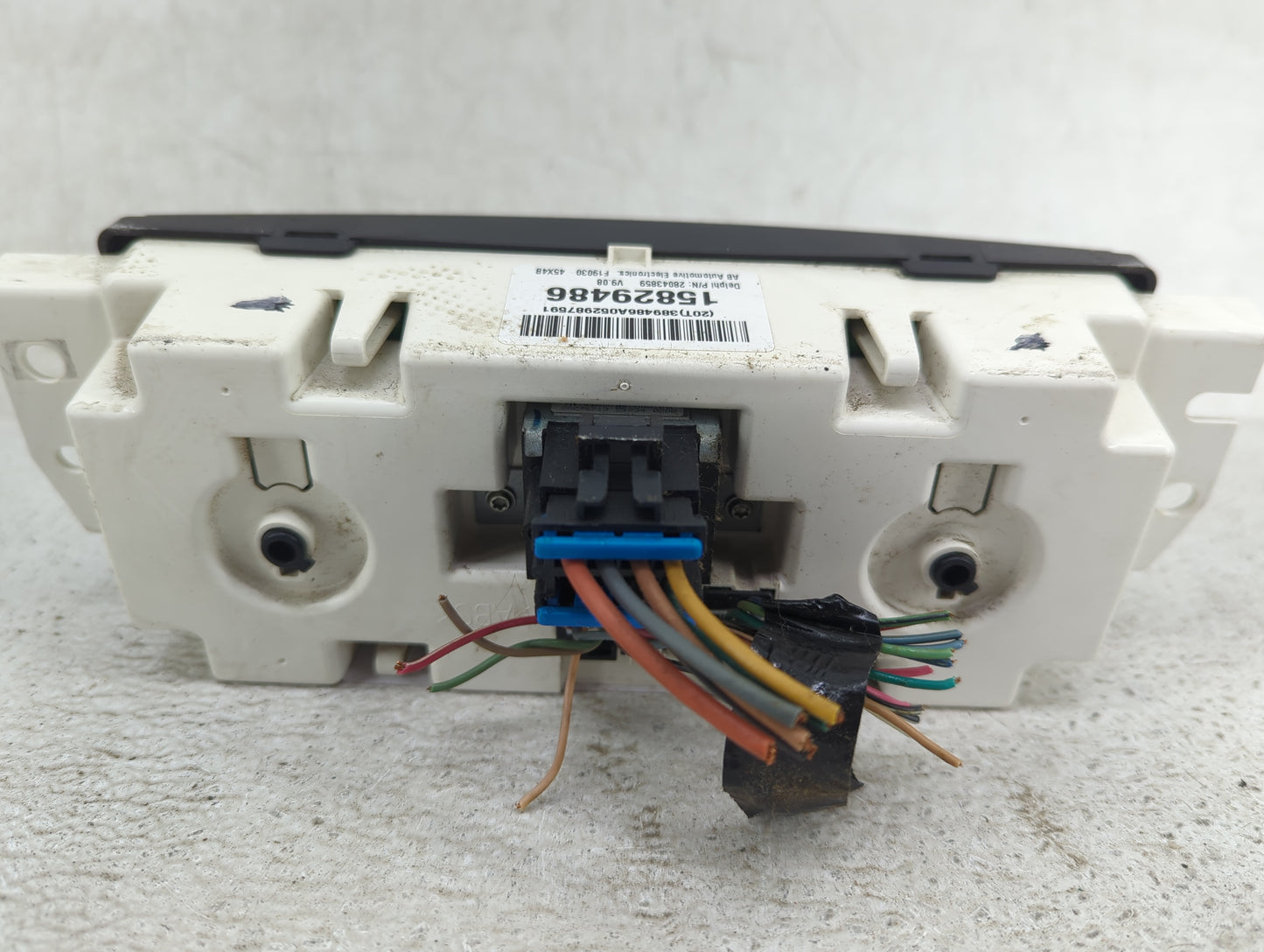 2005-2010 Chevrolet Cobalt Climate Control Module Temperature AC/Heater Replacement P/N:15829486 Fits OEM Used Auto Parts - 