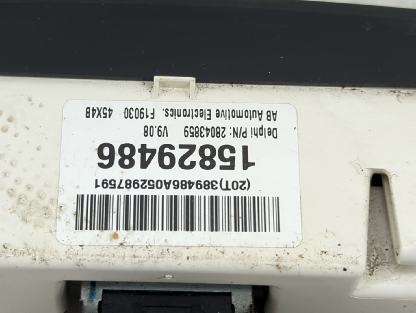2005-2010 Chevrolet Cobalt Climate Control Module Temperature AC/Heater Replacement P/N:15829486 Fits OEM Used Auto Parts - 