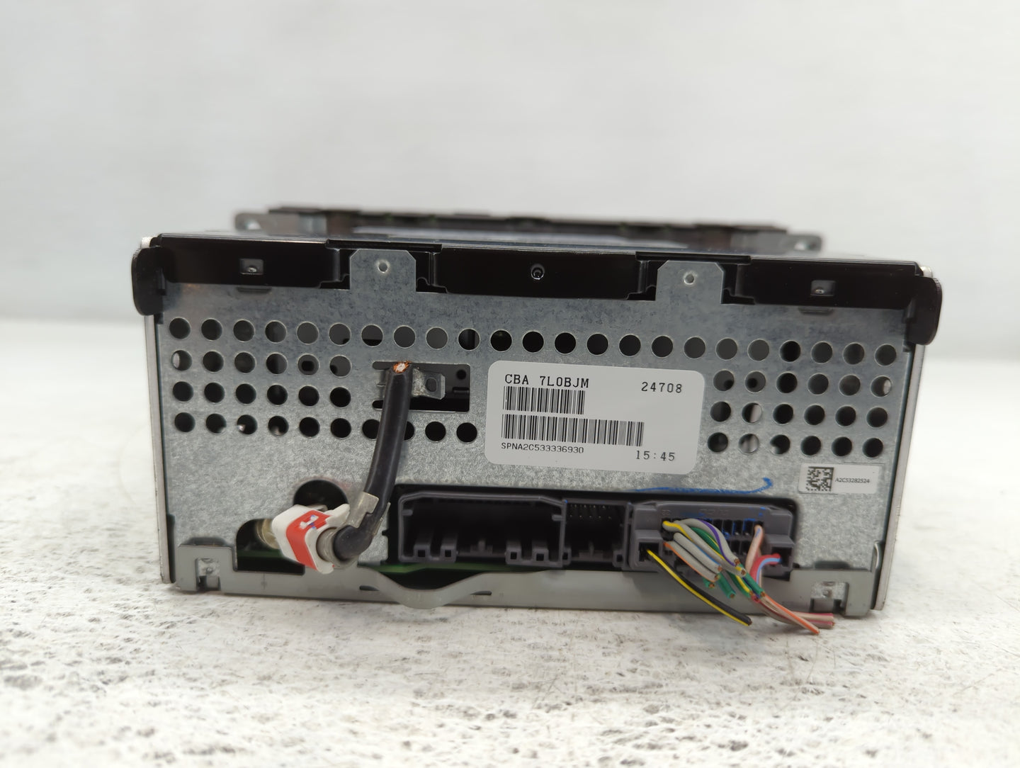 2005-2006 Chevrolet Cobalt Radio AM FM Cd Player Receiver Replacement P/N:15 AH 247 8 90147 P68021159AD Fits Fits 2005 2006 