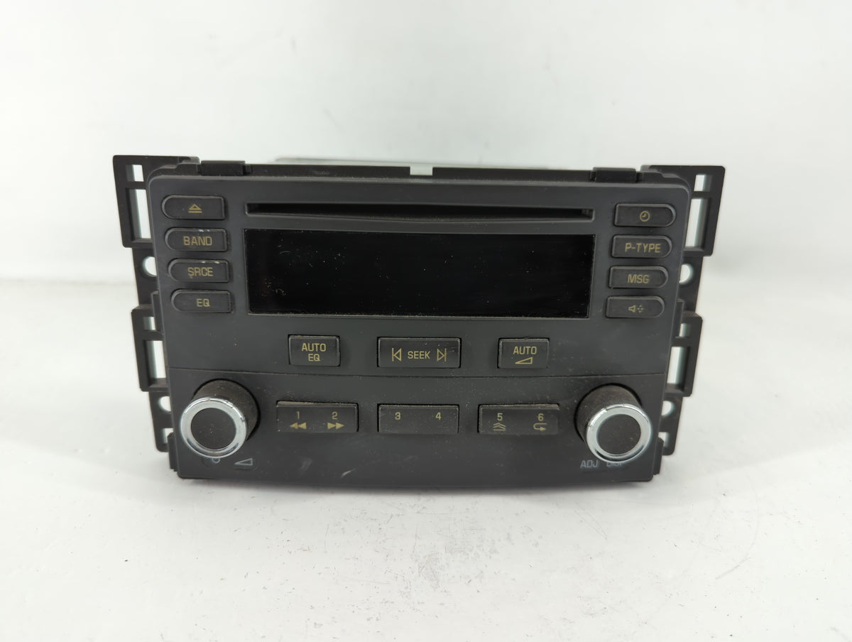 2005-2006 Chevrolet Cobalt Radio AM FM Cd Player Receiver Replacement P/N:15851728 Fits Fits 2005 2006 OEM Used Auto Parts -