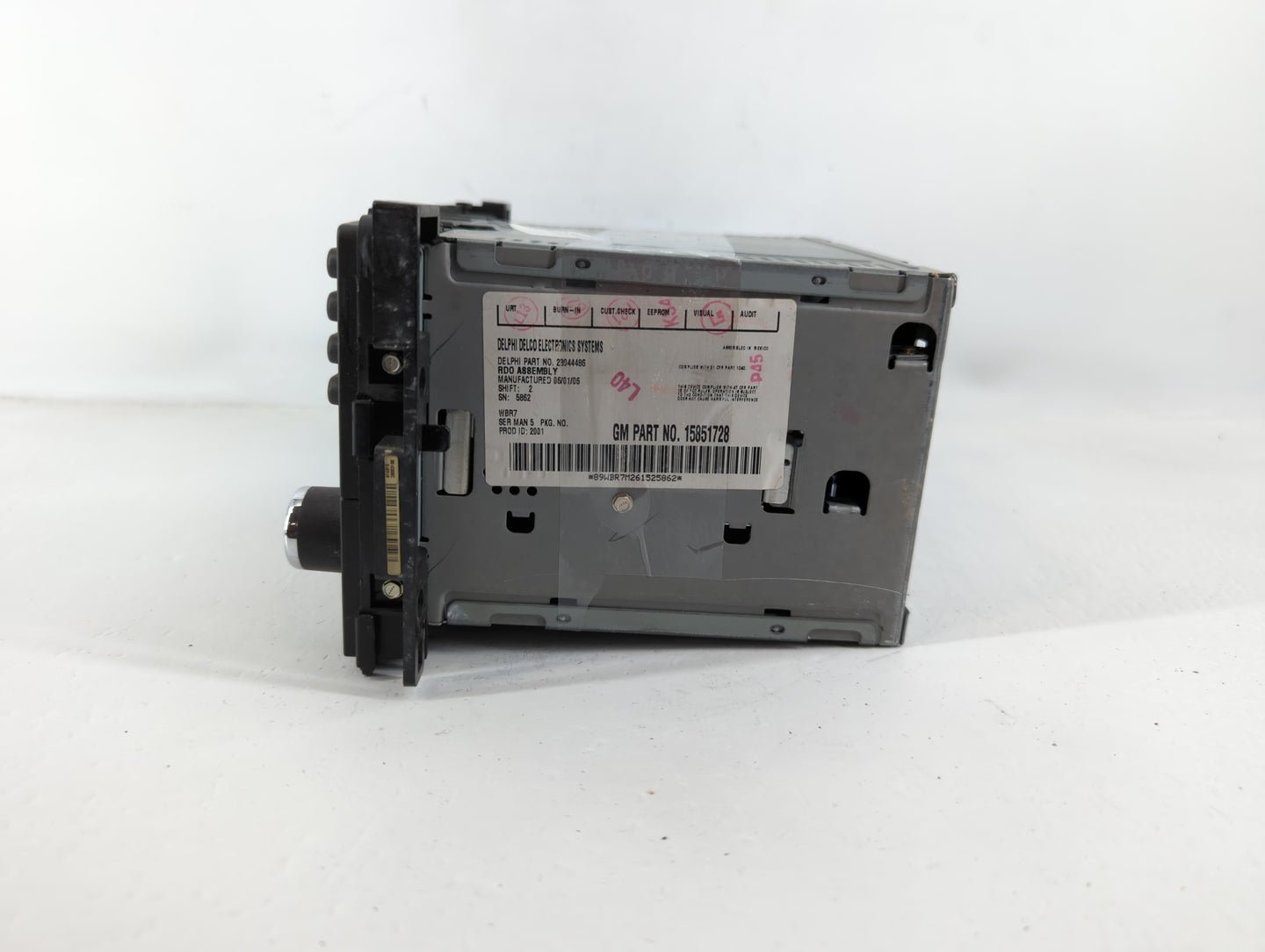 2005-2006 Chevrolet Cobalt Radio AM FM Cd Player Receiver Replacement P/N:15851728 Fits Fits 2005 2006 OEM Used Auto Parts -