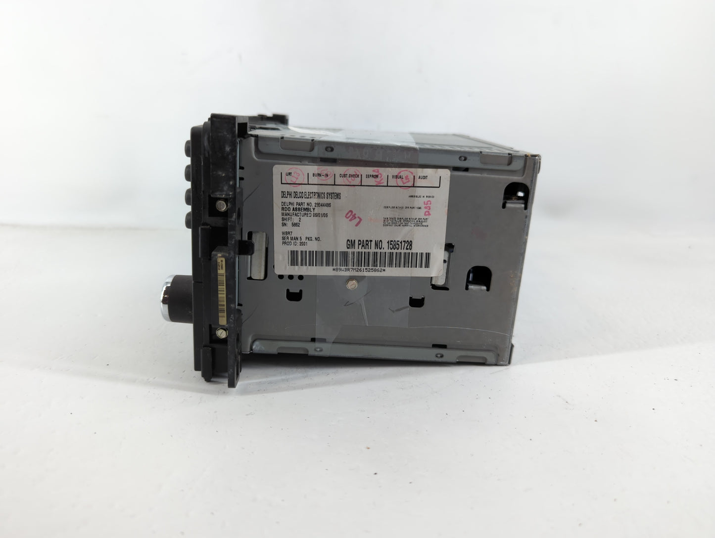 2005-2006 Chevrolet Cobalt Radio AM FM Cd Player Receiver Replacement P/N:15851728 Fits Fits 2005 2006 OEM Used Auto Parts -