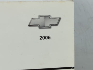 2006 Chevrolet Cobalt Owners Manual Book Guide P/N:06COBALT A OEM Used Auto Parts
