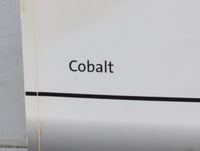 2006 Chevrolet Cobalt Owners Manual Book Guide P/N:06COBALT A OEM Used Auto Parts - Oemusedautoparts1.com