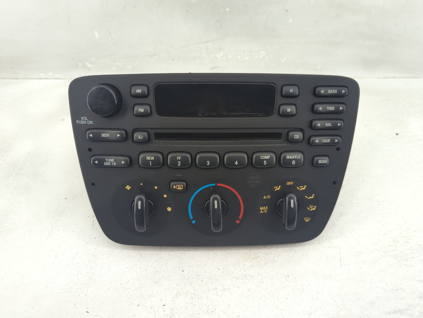2005-2006 Chevrolet Colorado Climate Control Module Temperature AC/Heater Replacement P/N:275003SA2A Fits Fits 2005 2006 OEM