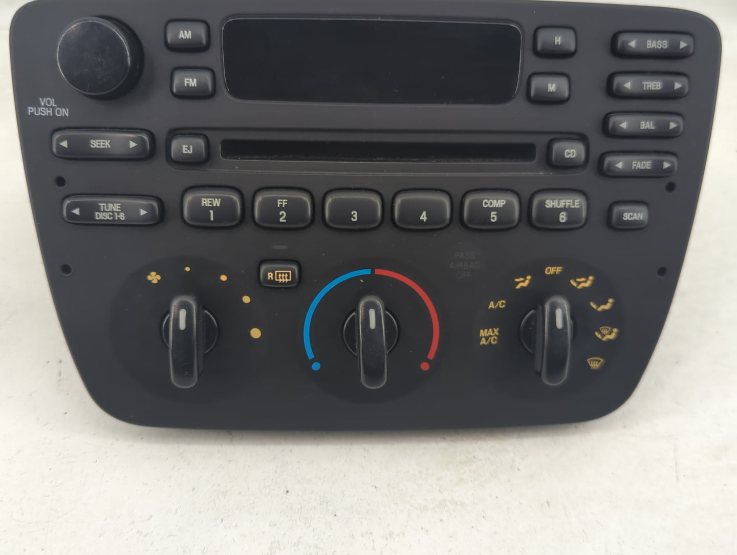 2005-2006 Chevrolet Colorado Climate Control Module Temperature AC/Heater Replacement P/N:275003SA2A Fits Fits 2005 2006 OEM