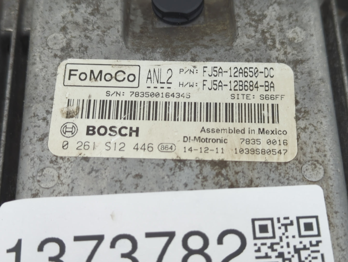 2004-2006 Chevrolet Colorado PCM Engine Control Computer ECU ECM PCU OEM P/N:FJ5A-12A650-DC Fits Fits 2004 2005 2006 OEM Use