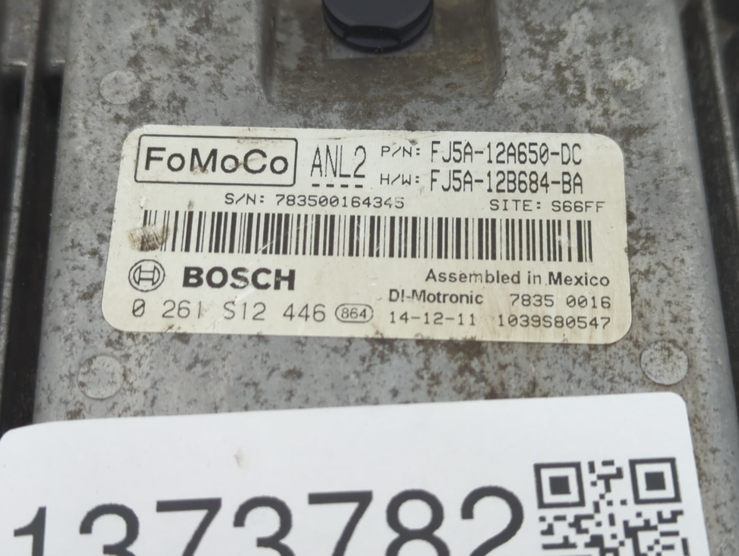 2004-2006 Chevrolet Colorado PCM Engine Control Computer ECU ECM PCU OEM P/N:FJ5A-12A650-DC Fits Fits 2004 2005 2006 OEM Use