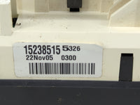 2004-2012 Chevrolet Colorado Climate Control Module Temperature AC/Heater Replacement P/N:15238515 Fits OEM Used Auto Parts 