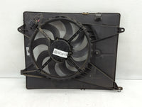 2006 Chevrolet Corsa Left Radiator Fan Motor Assembly Black - Oemusedautoparts1.com