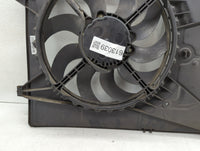 2006 Chevrolet Corsa Left Radiator Fan Motor Assembly Black - Oemusedautoparts1.com