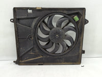 2006 Chevrolet Corsa Left Radiator Fan Motor Assembly Black - Oemusedautoparts1.com