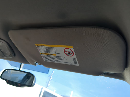 2005-2009 Chevrolet Equinox Sun Visor Shade Replacement Passenger Right Mirror Fits Fits 2005 2006 2007 2008 2009 OEM Used A