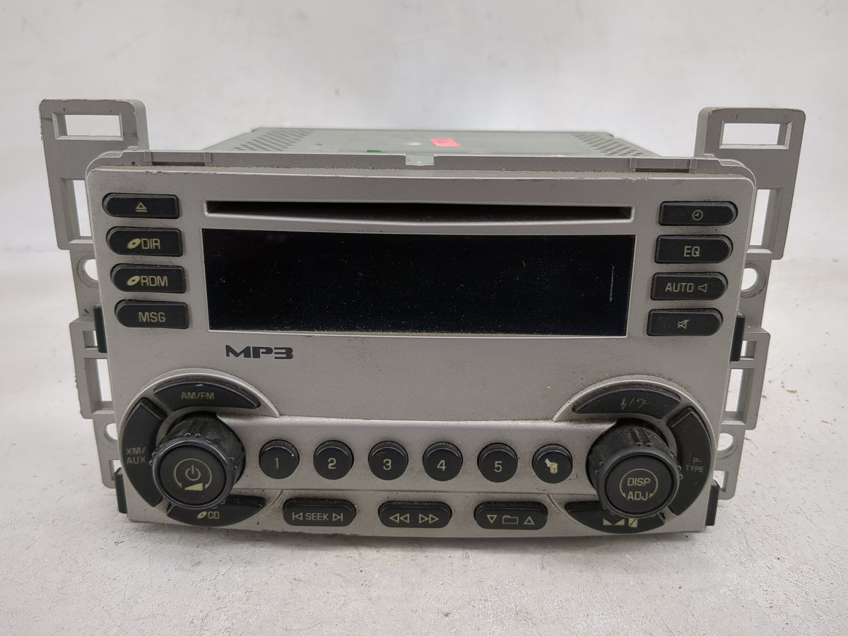 2006 Chevrolet Equinox Radio AM FM Cd Player Receiver Replacement P/N:15850246 28043421 Fits OEM Used Auto Parts - Oemusedau