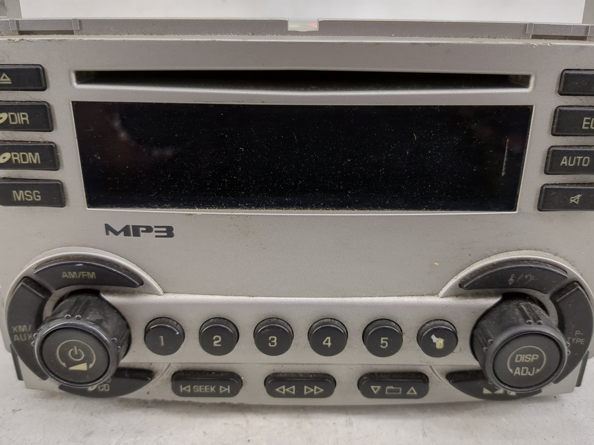 2006 Chevrolet Equinox Radio AM FM Cd Player Receiver Replacement P/N:15850246 28043421 Fits OEM Used Auto Parts - Oemusedau