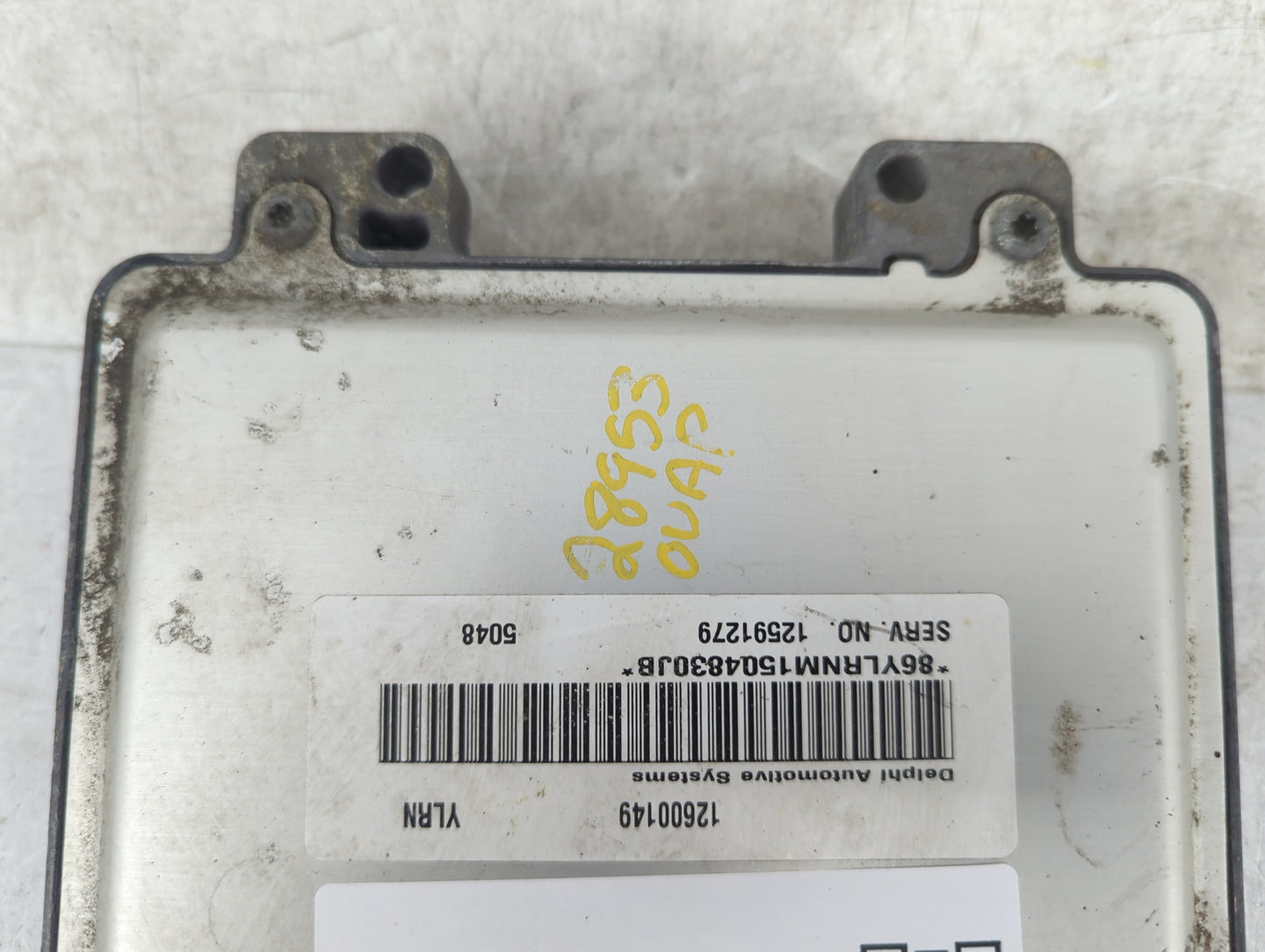 2006 Chevrolet Equinox PCM Engine Control Computer ECU ECM PCU OEM P/N:12600149 Fits Fits 2007 OEM Used Auto Parts - Oemused
