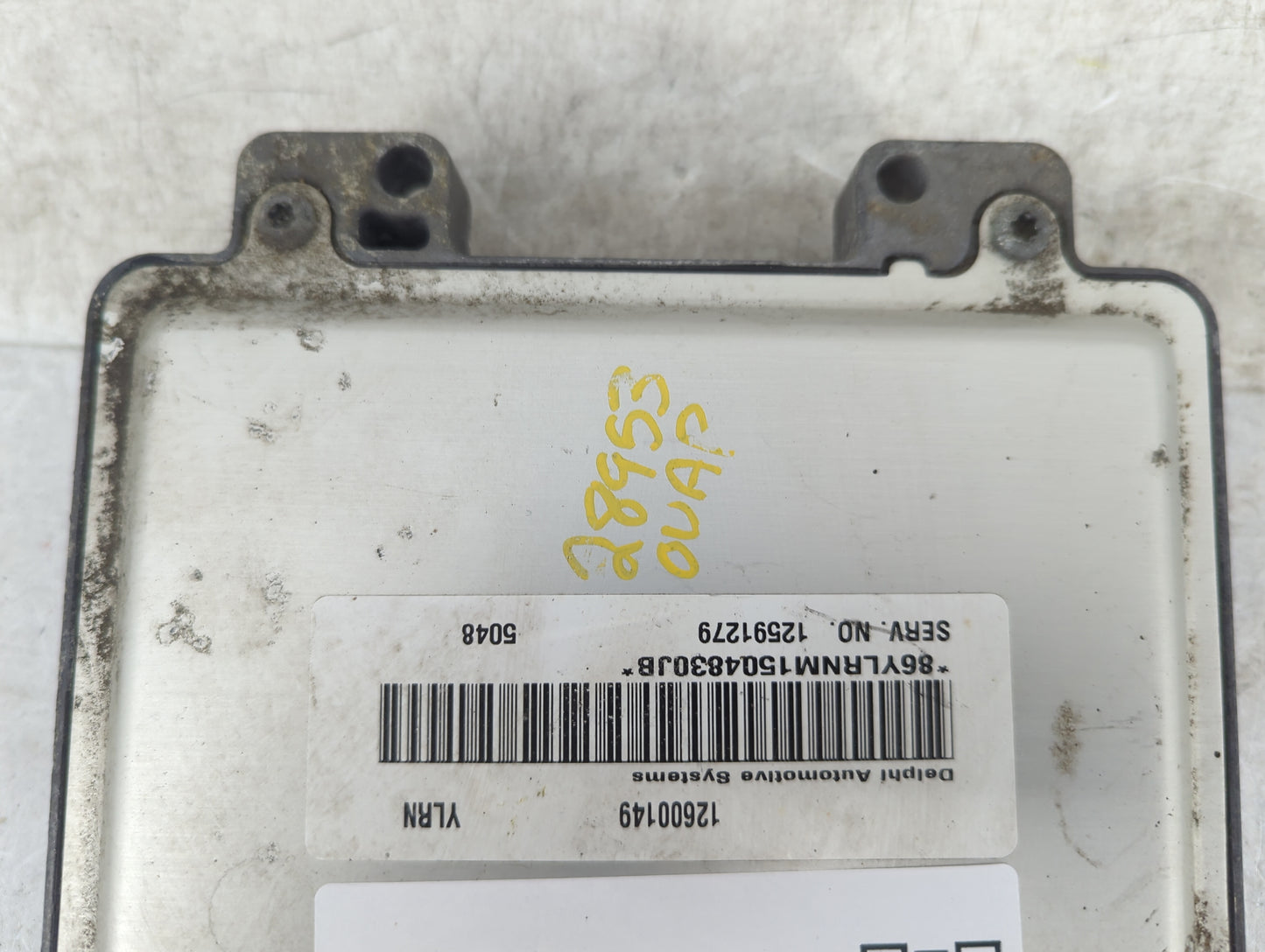 2006 Chevrolet Equinox PCM Engine Control Computer ECU ECM PCU OEM P/N:12600149 Fits Fits 2007 OEM Used Auto Parts - Oemused