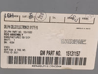 2003-2007 Chevrolet Express 2500 Radio AM FM Cd Player Receiver Replacement P/N:15131157 12241369 Fits OEM Used Auto Parts -