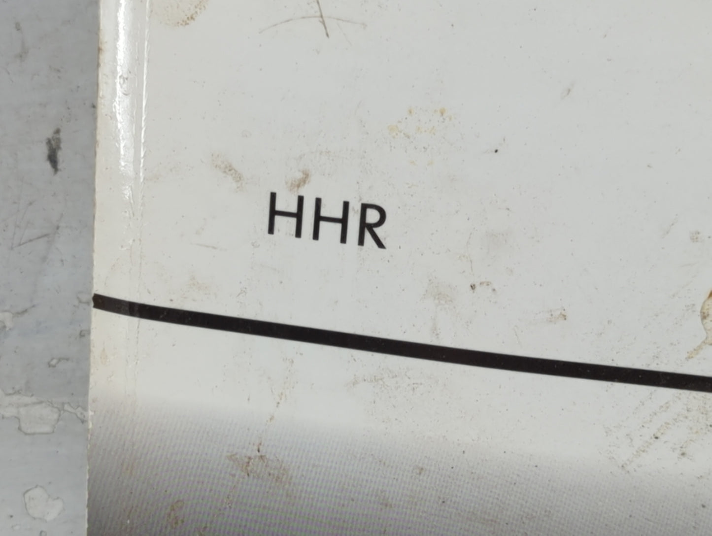 2006 Chevrolet Hhr Owners Manual Book Guide OEM Used Auto Parts - Oemusedautoparts1.com