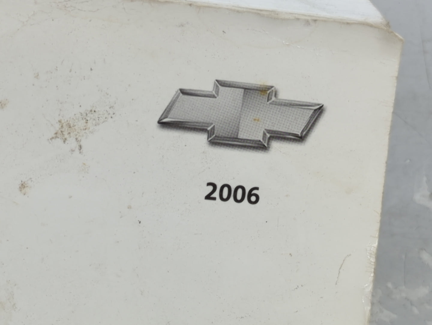 2006 Chevrolet Hhr Owners Manual Book Guide OEM Used Auto Parts - Oemusedautoparts1.com