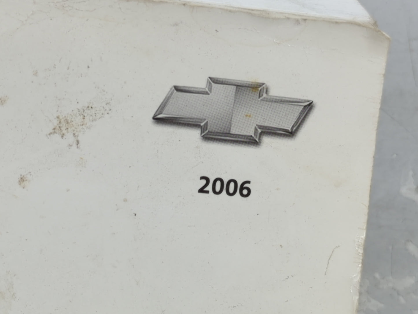 2006 Chevrolet Hhr Owners Manual Book Guide OEM Used Auto Parts - Oemusedautoparts1.com