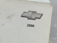 2006 Chevrolet Hhr Owners Manual Book Guide OEM Used Auto Parts - Oemusedautoparts1.com