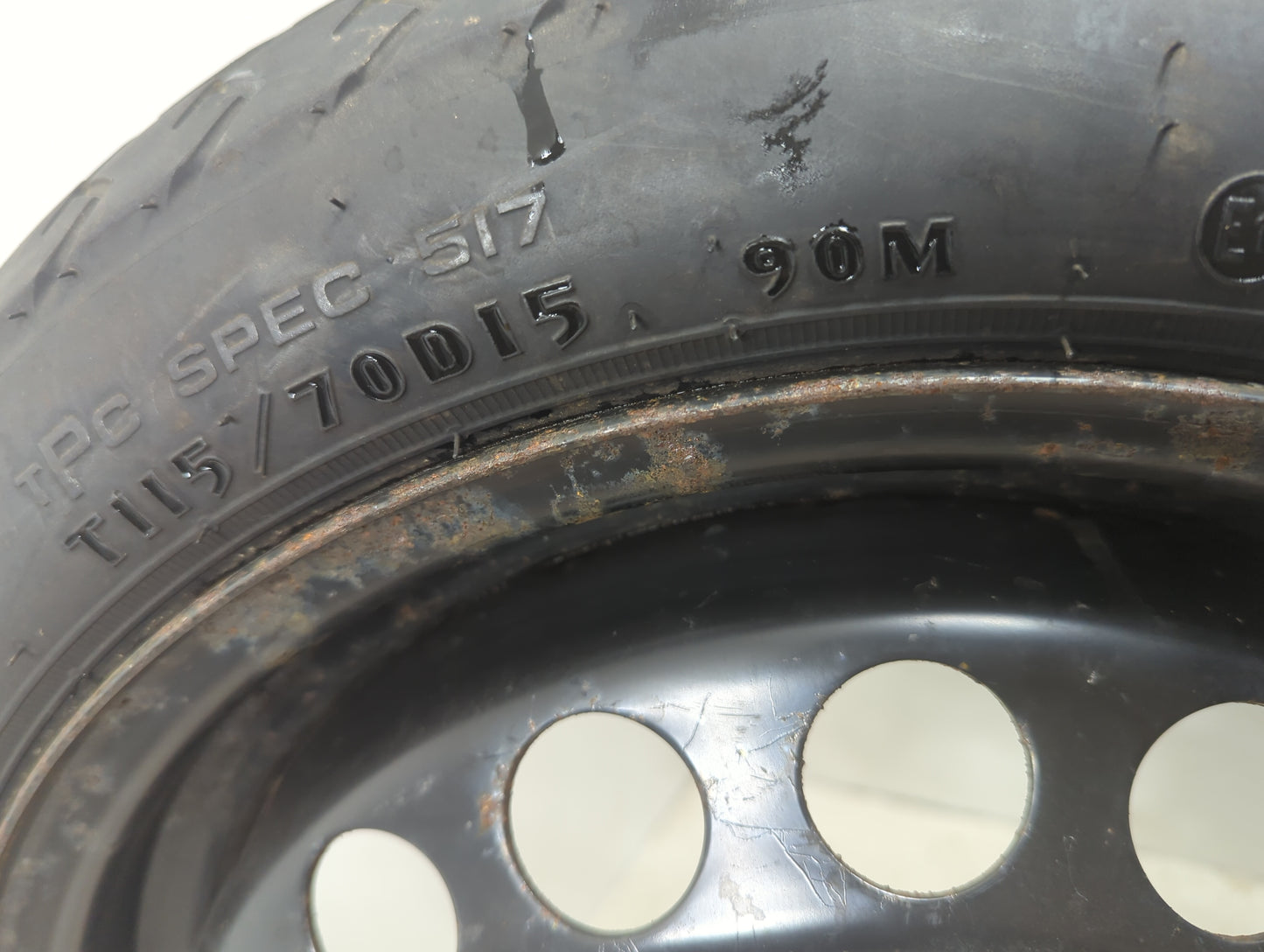 2006-2011 Chevrolet Hhr Spare Donut Tire Wheel Rim Oem - Oemusedautoparts1.com