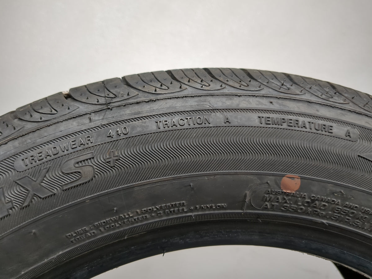 Used Tire 215/55R16 SOLAR 4XS+ 93H - Tread Depth 8/32 - Oemusedautoparts1.com