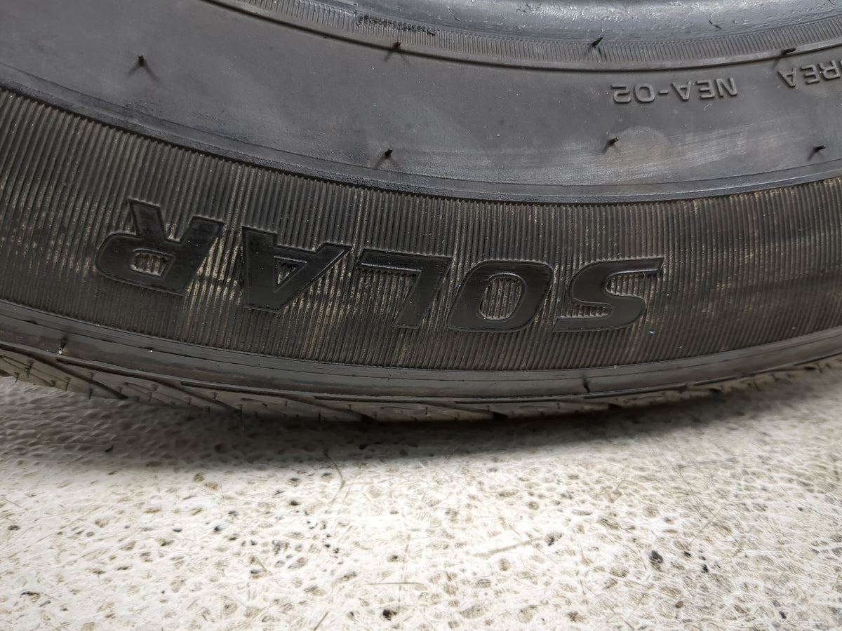 Used Tire 215/55R16 SOLAR 4XS+ 93H - Tread Depth 8/32 - Oemusedautoparts1.com