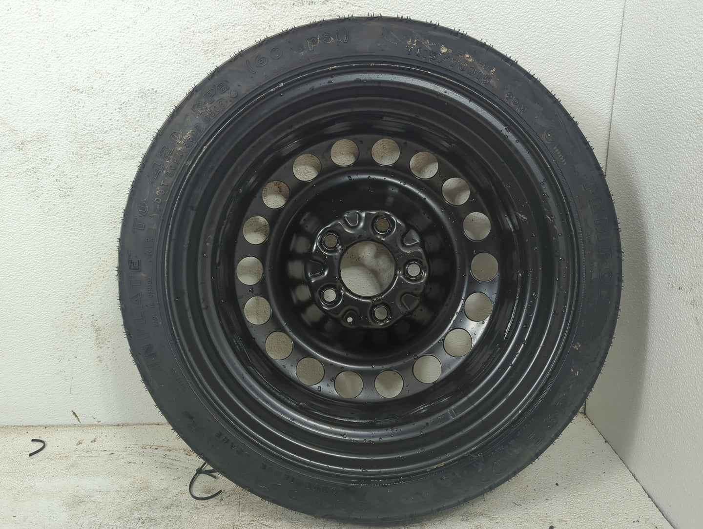 2006 Chevrolet Hhr Spare Donut Tire Wheel Rim Oem - Oemusedautoparts1.com