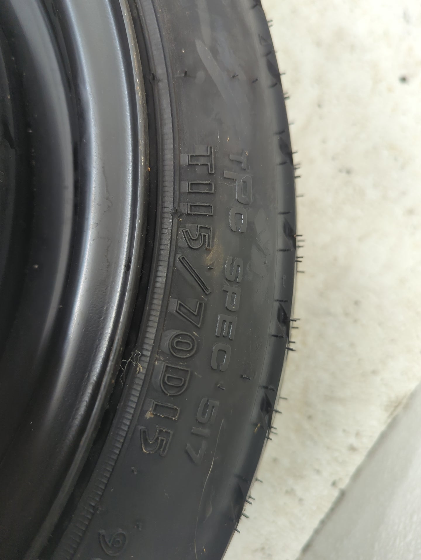2006 Chevrolet Hhr Spare Donut Tire Wheel Rim Oem - Oemusedautoparts1.com