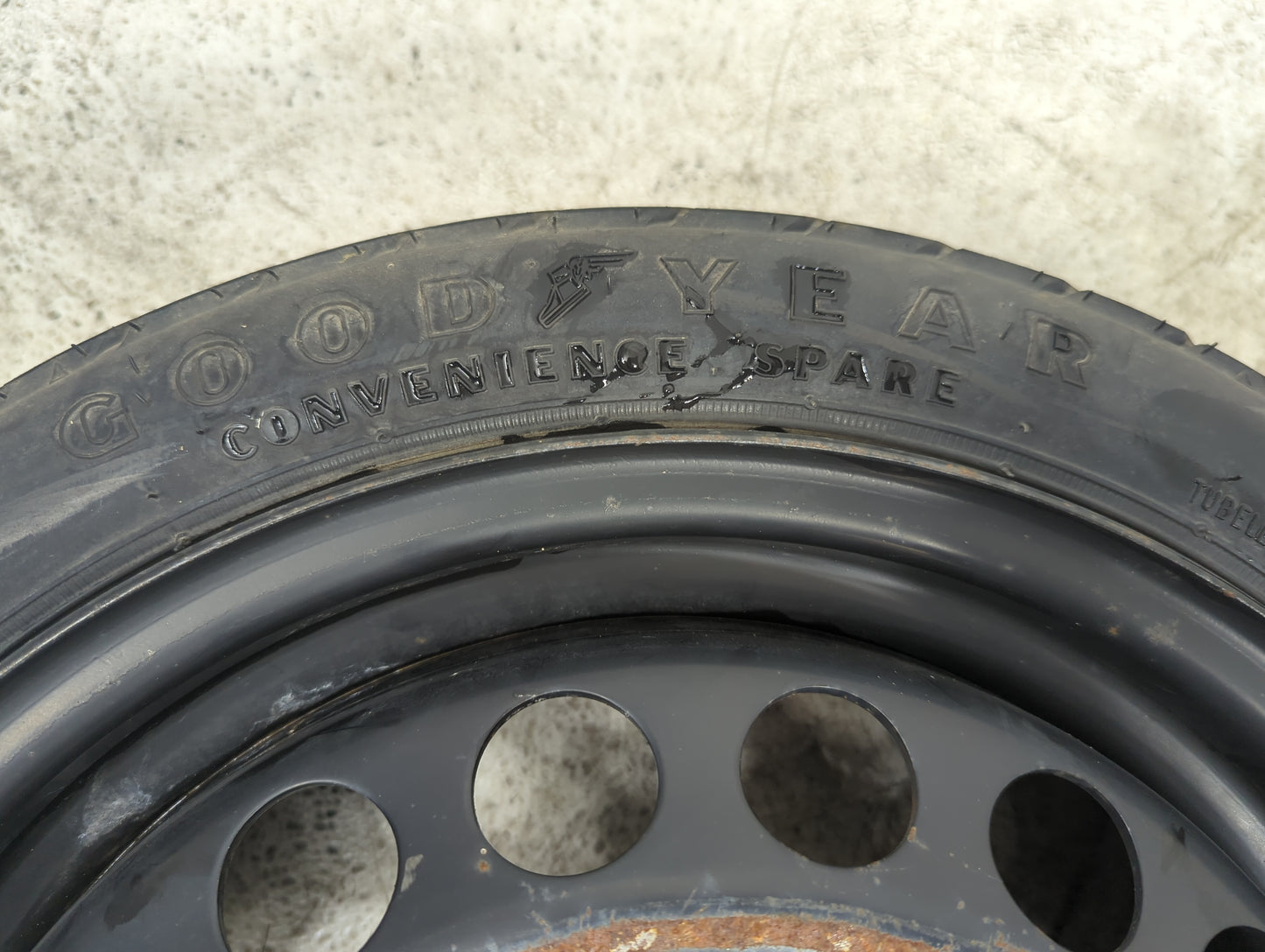 2006-2011 Chevrolet Hhr Spare Donut Tire Wheel Rim Oem 5036772 - Oemusedautoparts1.com