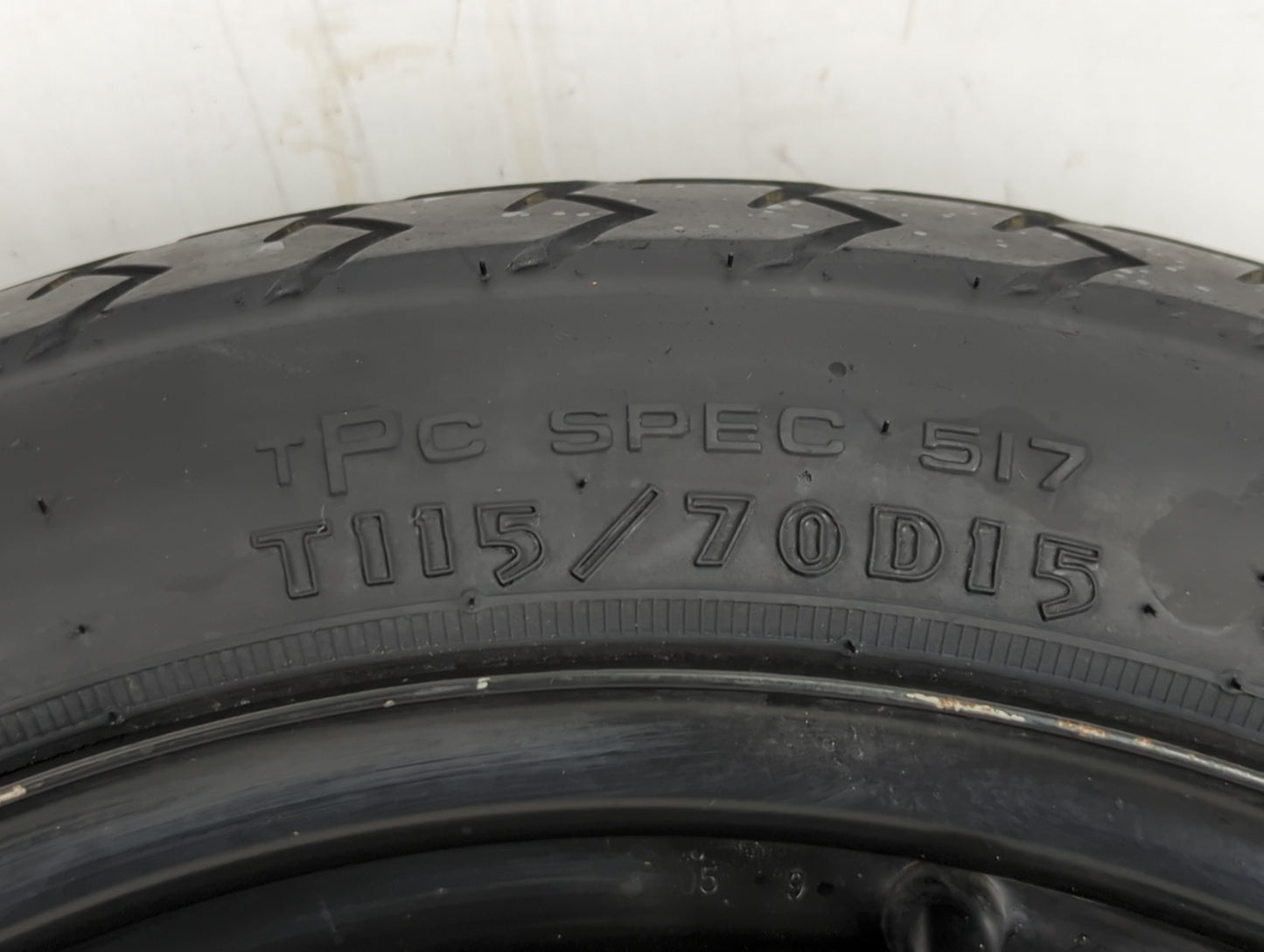 2006-2008 Chevrolet Hhr Spare Donut Tire Wheel Rim Oem - Oemusedautoparts1.com
