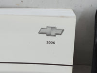 2006 Chevrolet Impala Owners Manual Book Guide OEM Used Auto Parts - Oemusedautoparts1.com