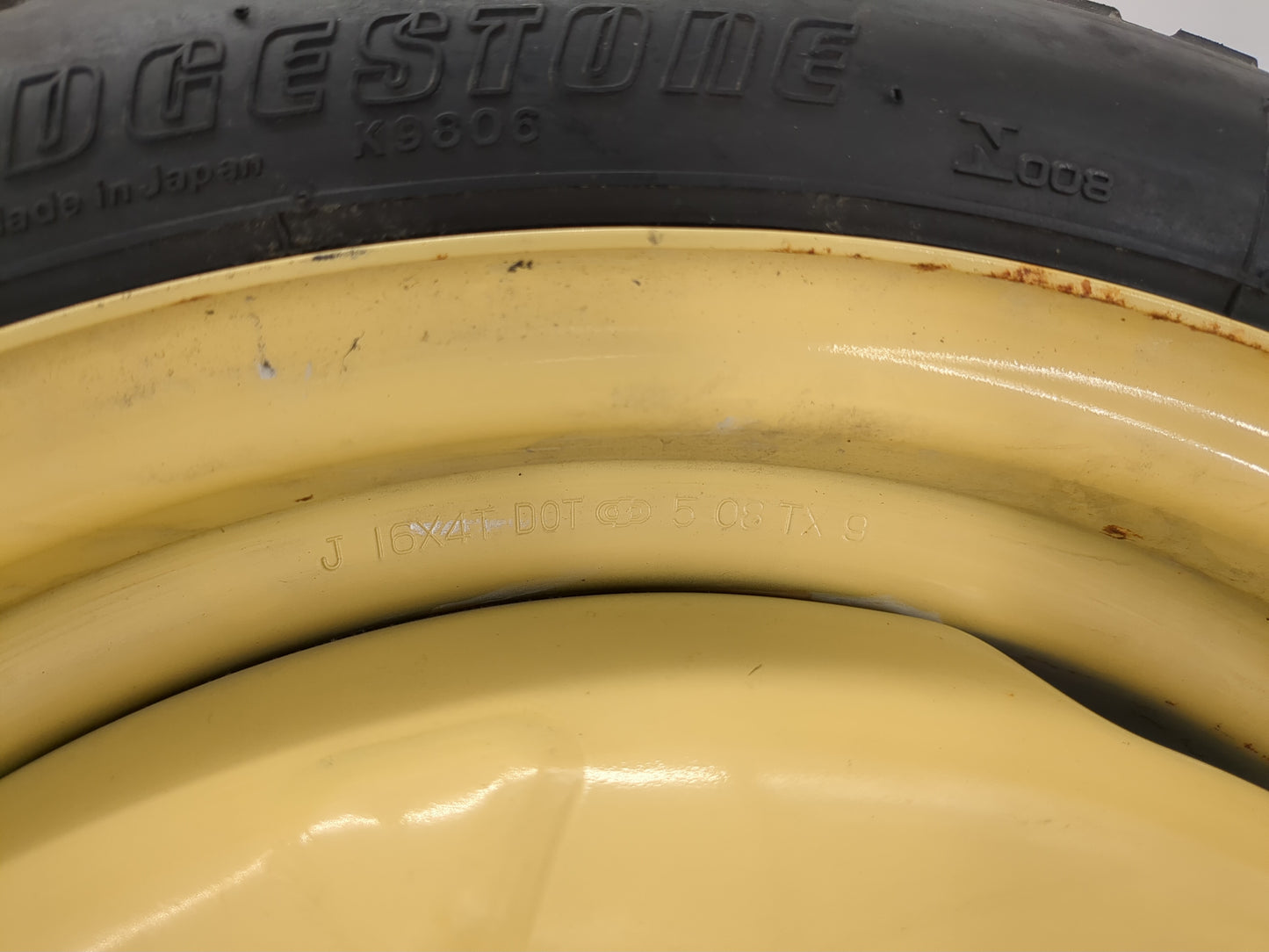 2000-2016 Chevrolet Impala Spare Donut Tire Wheel Rim Oem - Oemusedautoparts1.com