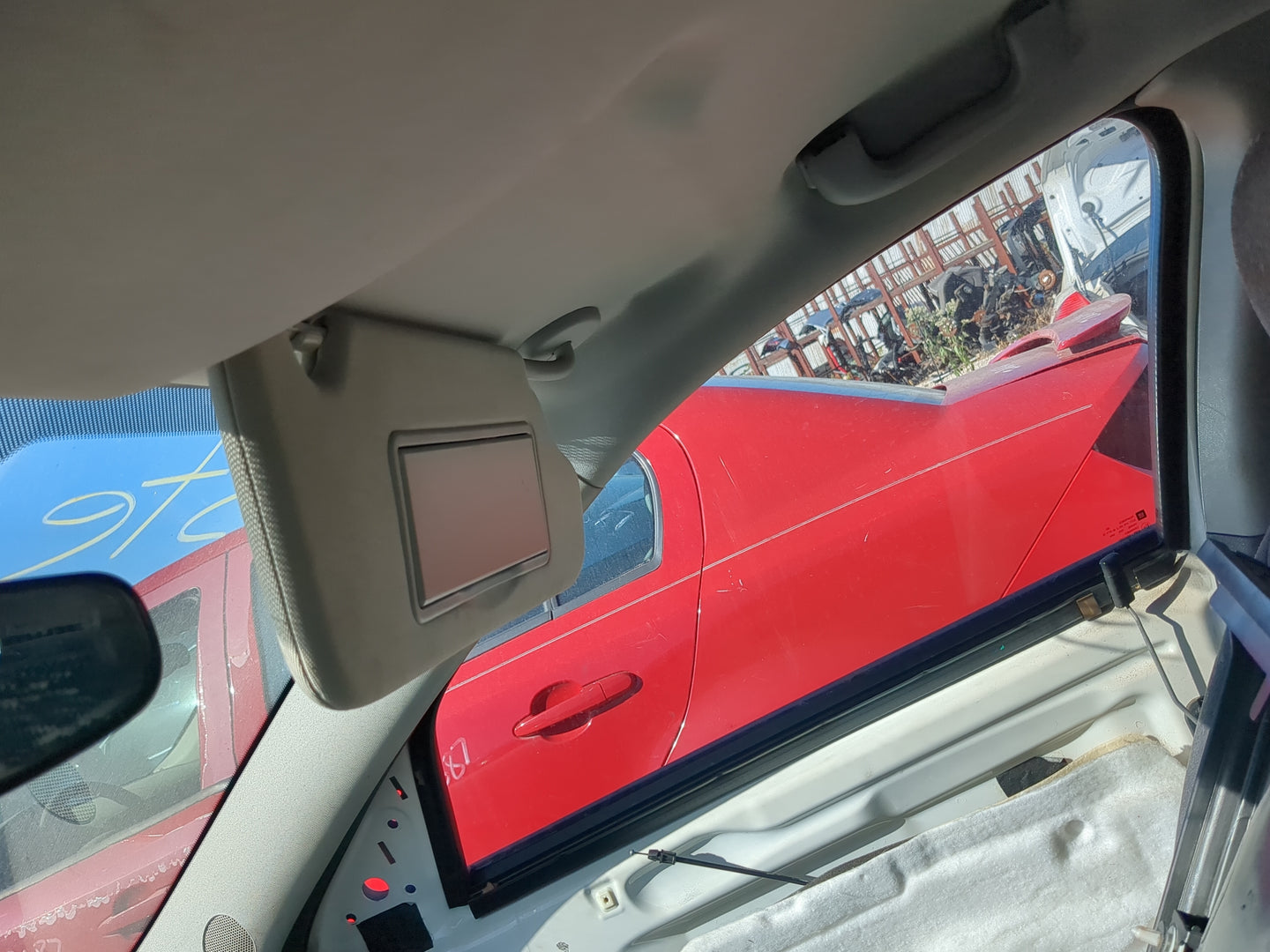 2006-2016 Chevrolet Impala Sun Visor Shade Replacement Passenger Right Mirror Fits OEM Used Auto Parts - Oemusedautoparts1.c