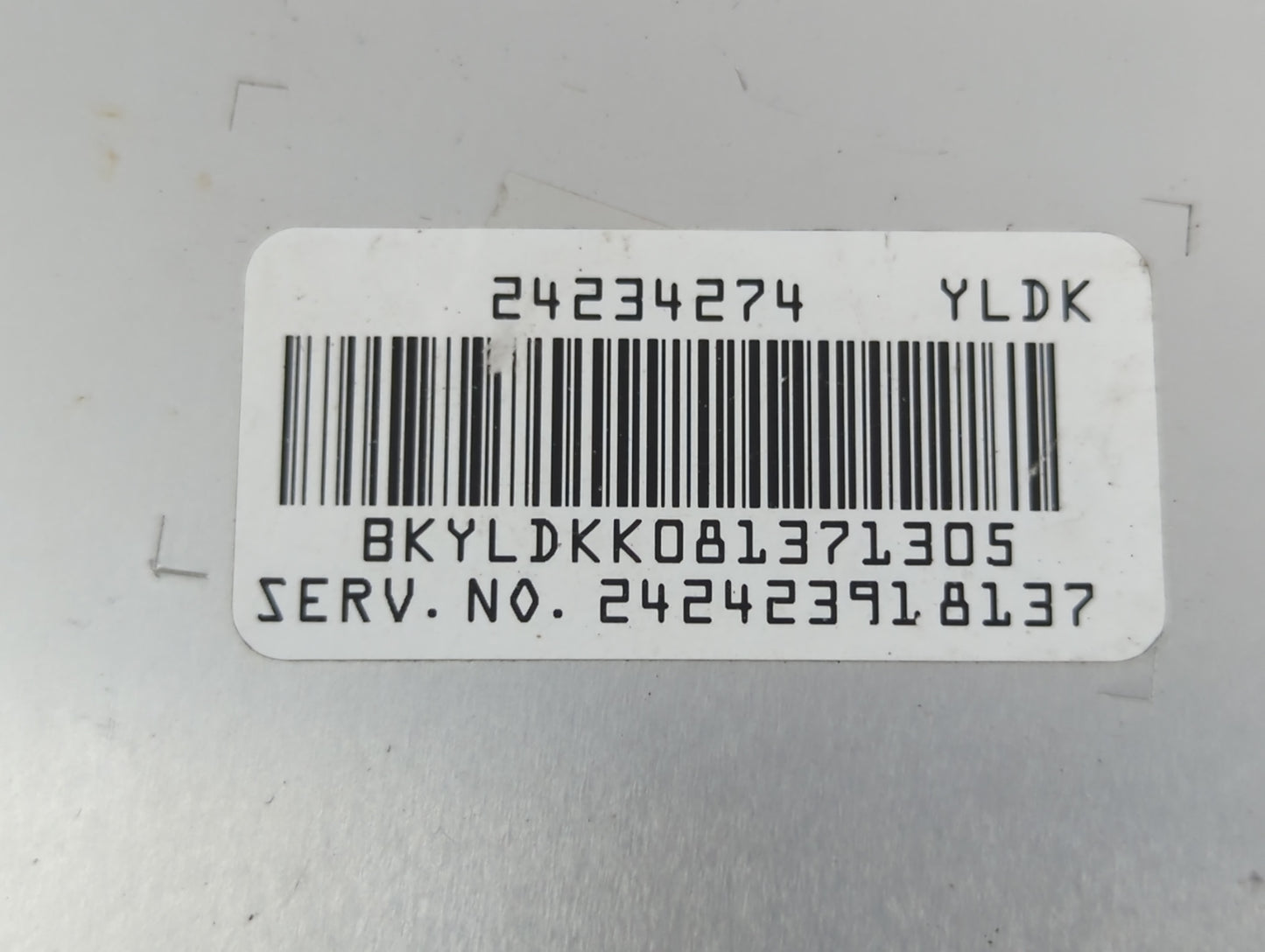 2006-2011 Chevrolet Impala Pressure Sensor Control Module 24234274 - Oemusedautoparts1.com