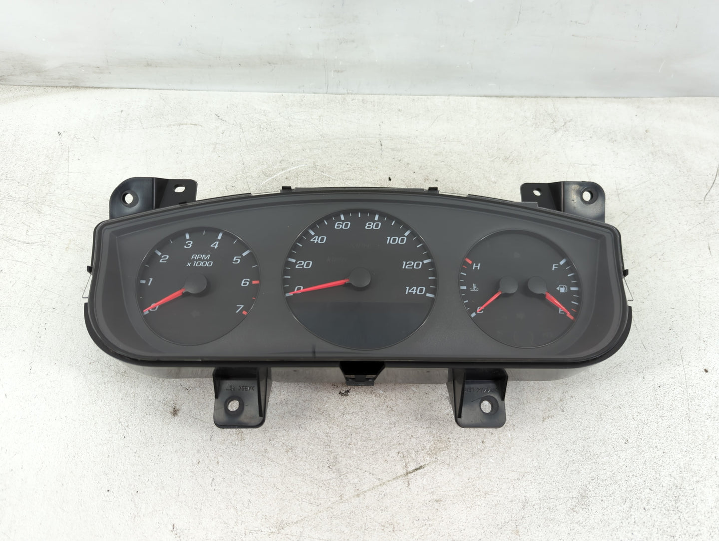 2006 Chevrolet Impala Instrument Cluster Speedometer Gauges P/N:28044789 15867383 Fits OEM Used Auto Parts - Oemusedautopart
