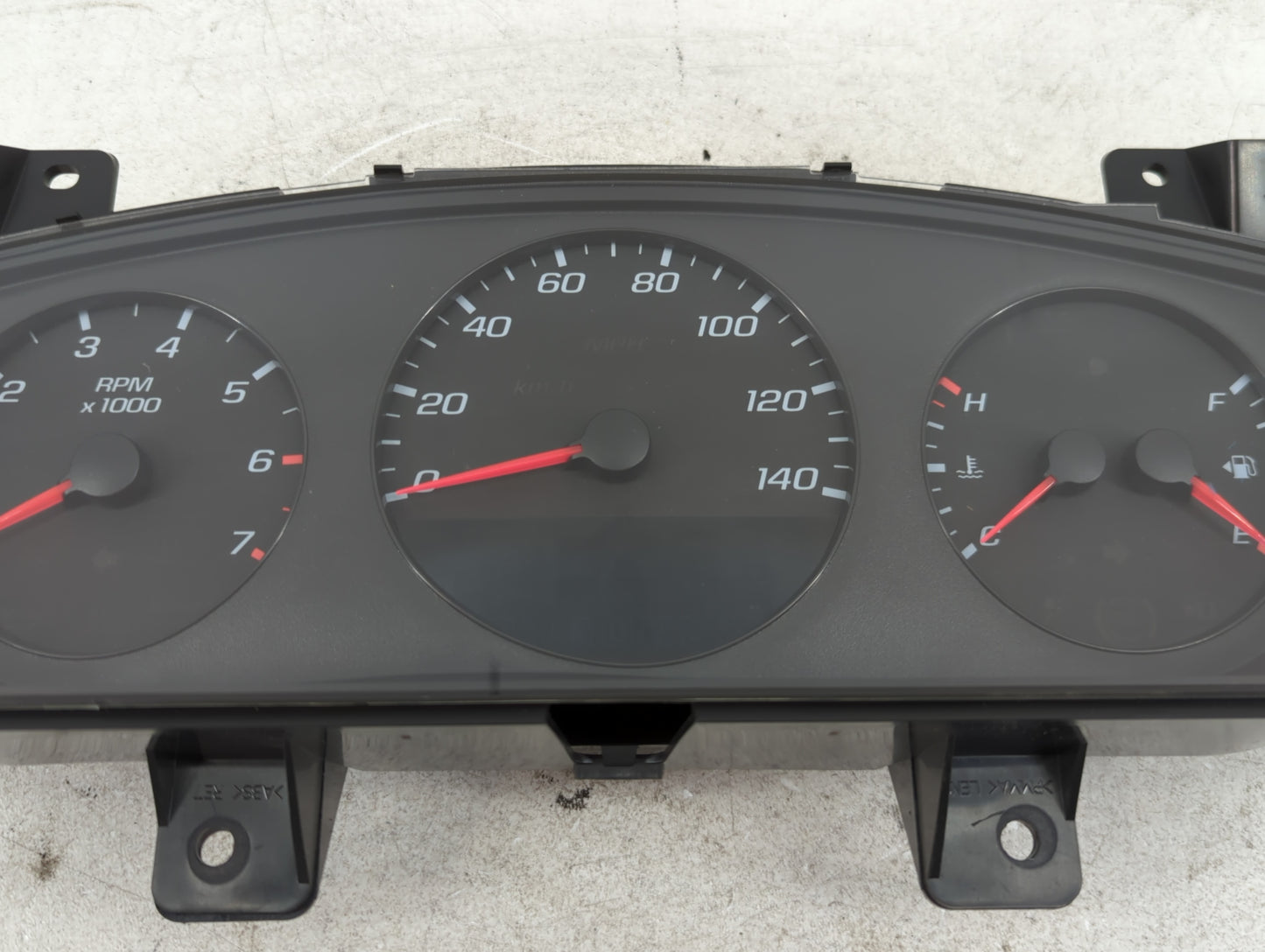 2006 Chevrolet Impala Instrument Cluster Speedometer Gauges P/N:28044789 15867383 Fits OEM Used Auto Parts - Oemusedautopart