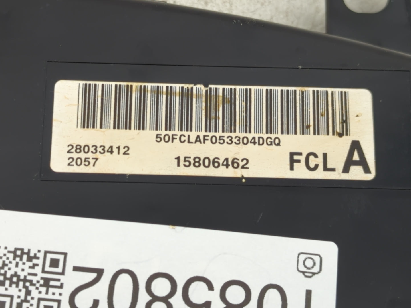 2006 Chevrolet Impala Instrument Cluster Speedometer Gauges P/N:15806462 Fits OEM Used Auto Parts - Oemusedautoparts1.com