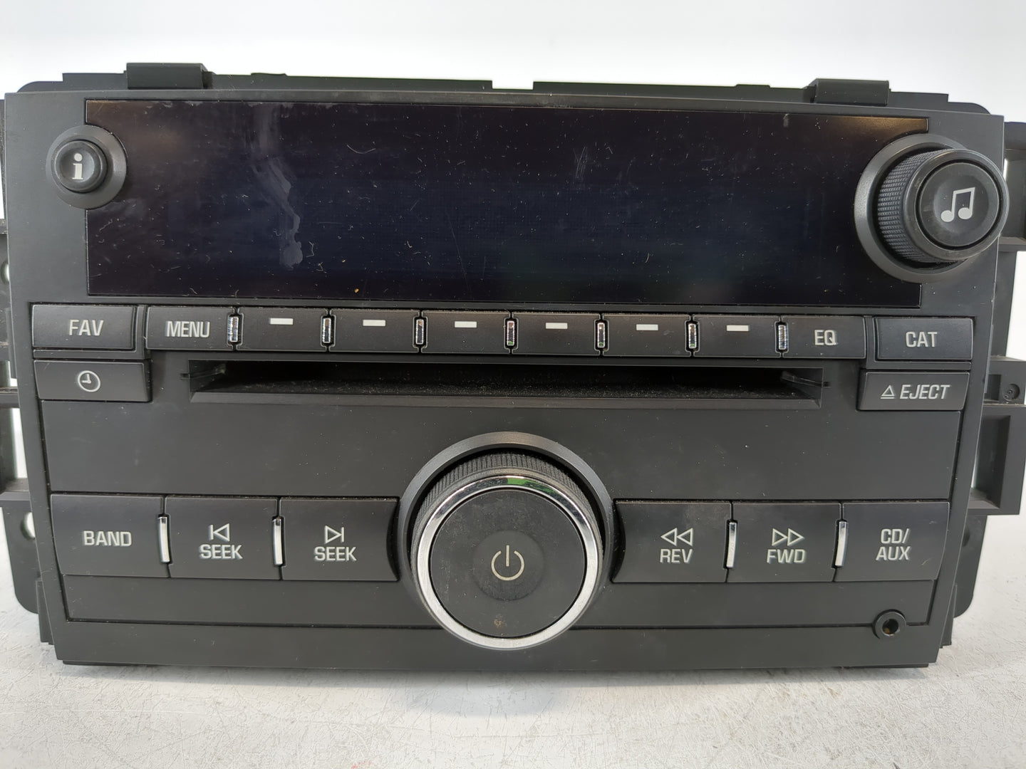 2006 Chevrolet Impala Radio AM FM Cd Player Receiver Replacement P/N:15951759 15798975, 15887276, 15870718 Fits OEM Used Aut