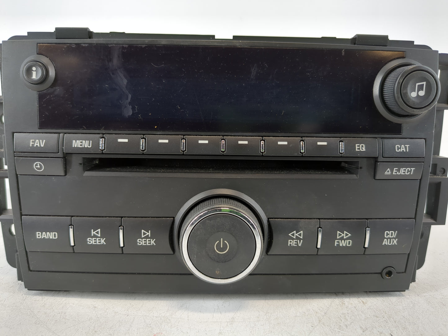 2006 Chevrolet Impala Radio AM FM Cd Player Receiver Replacement P/N:15951759 15798975, 15887276, 15870718 Fits OEM Used Aut