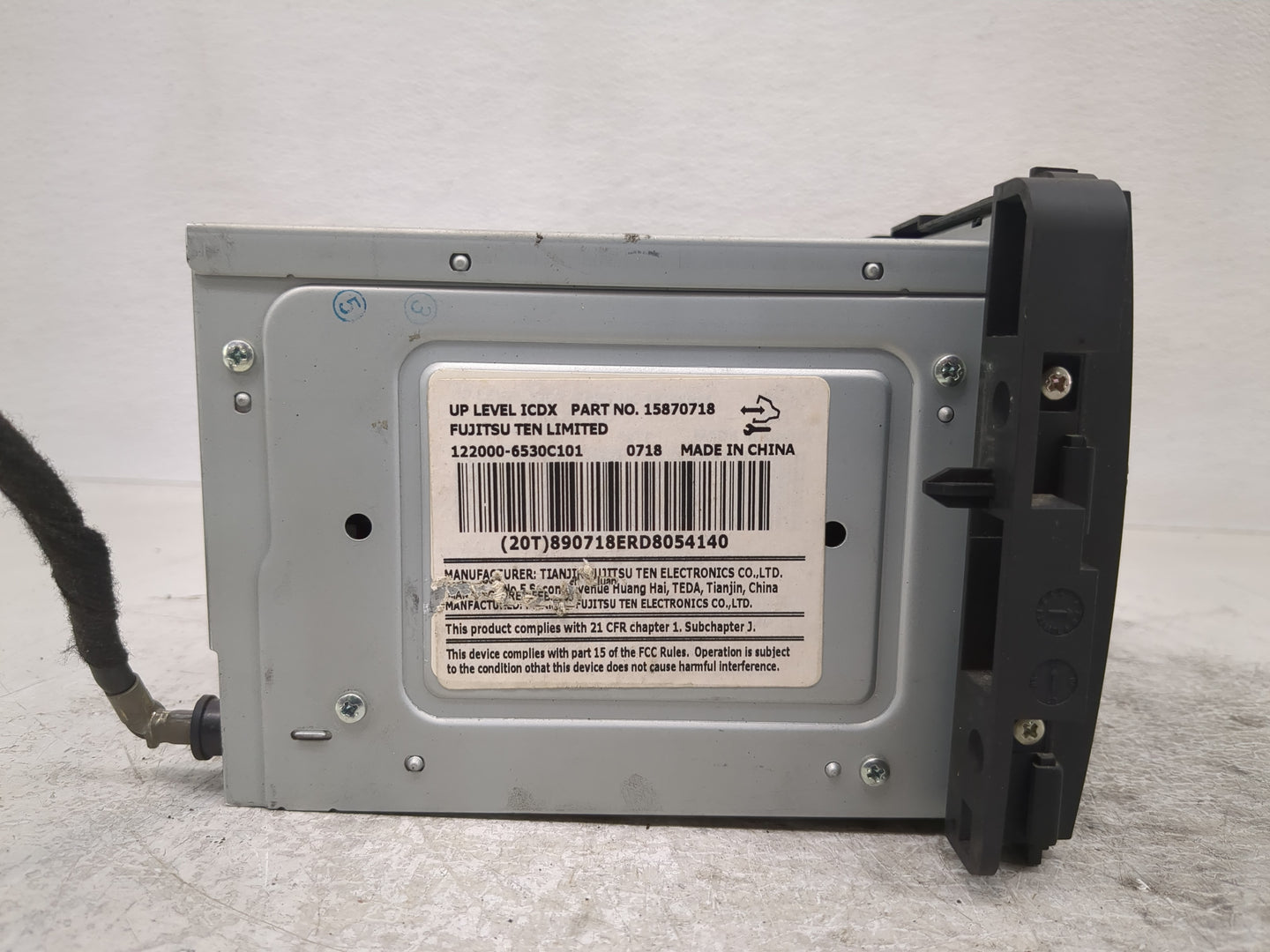 2006-2016 Chevrolet Impala Radio AM FM Cd Player Receiver Replacement P/N:15870718 Fits OEM Used Auto Parts - Oemusedautopar